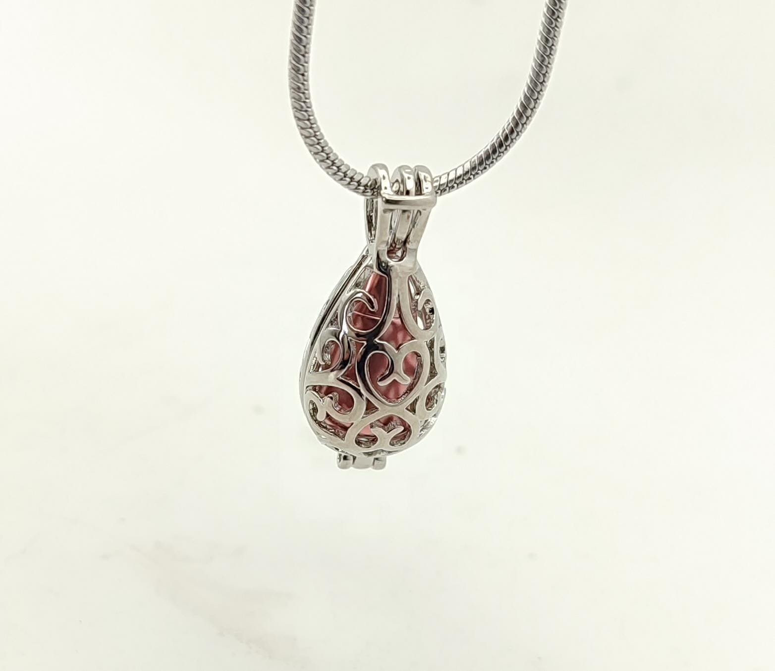 Dije Porta Cenizas Huevito Dragon Plata Naranja Dije Porta Cenizas Huevito Dragon Plata Naranja