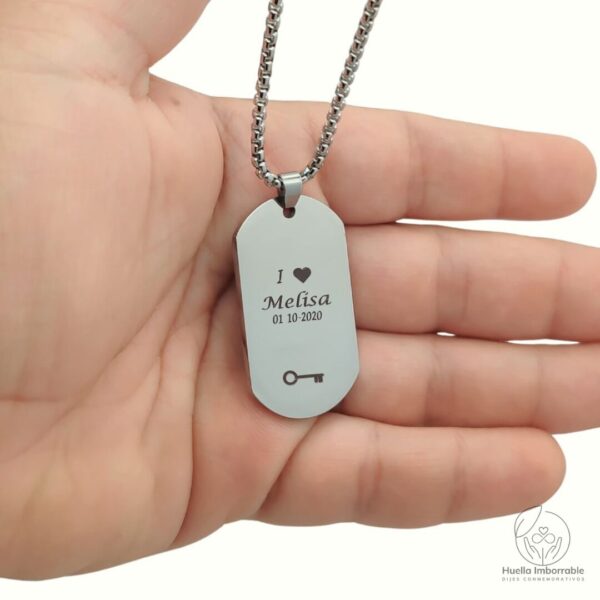 Collares para parejas personalizados I ♥ Nombre