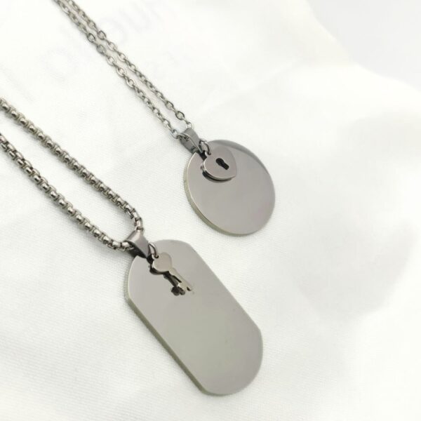 Collares para parejas personalizados I ♥ Nombre - Imagen 6