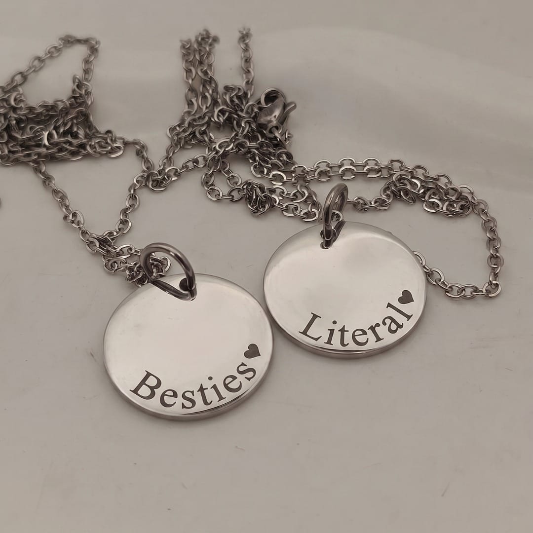 Collares de Mejores Amigas para 2 Collares para 2 mejores amigas