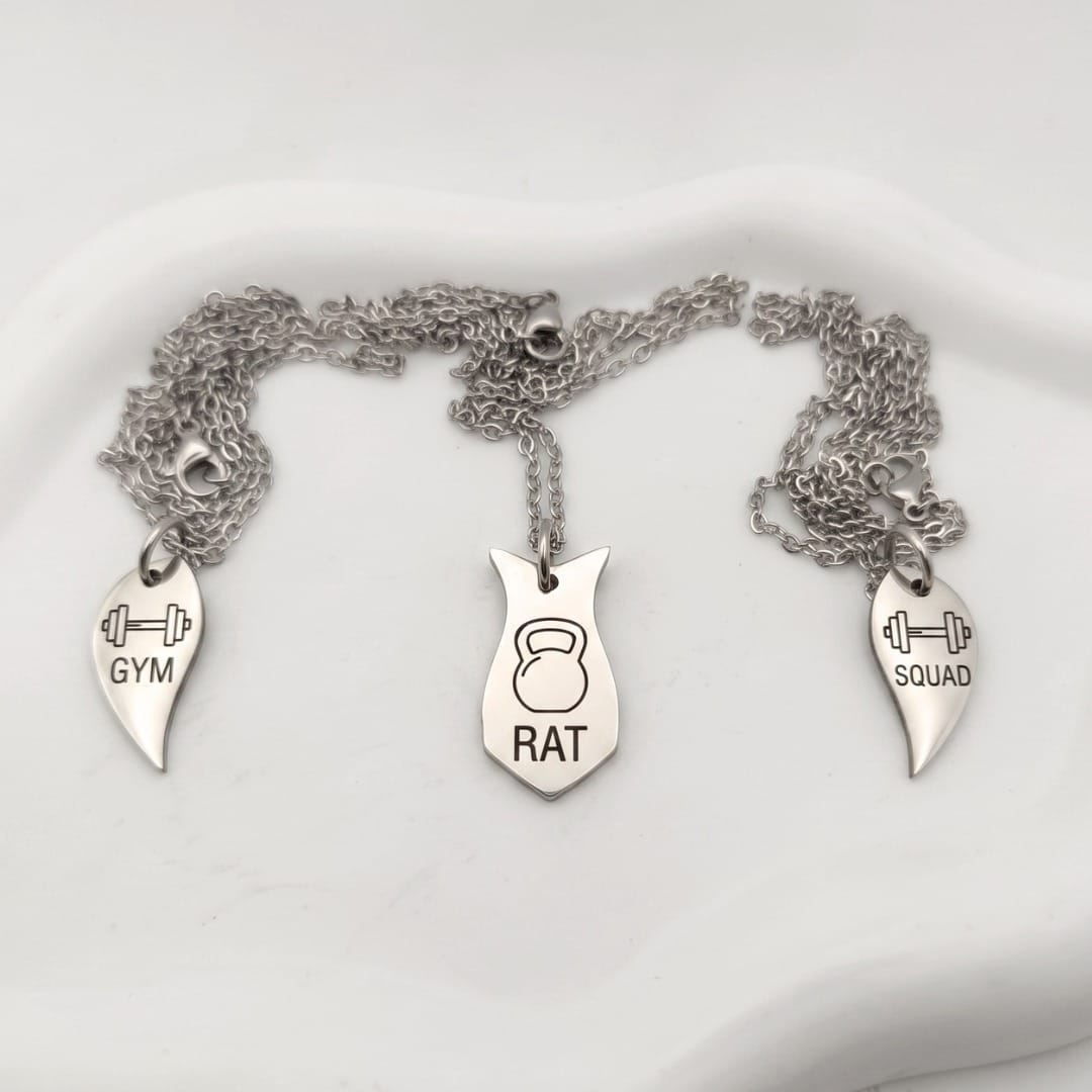 Pack de collares de amistad para 3 - Corazón Pack de collares de amistad para 3 - Corazón - Imagen 4